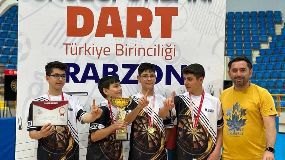 Okulumuz Türkiye Dart Şampiyonu